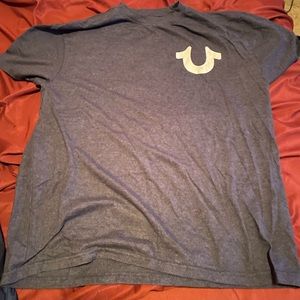 Blue true religion shirt size large worn once or twice